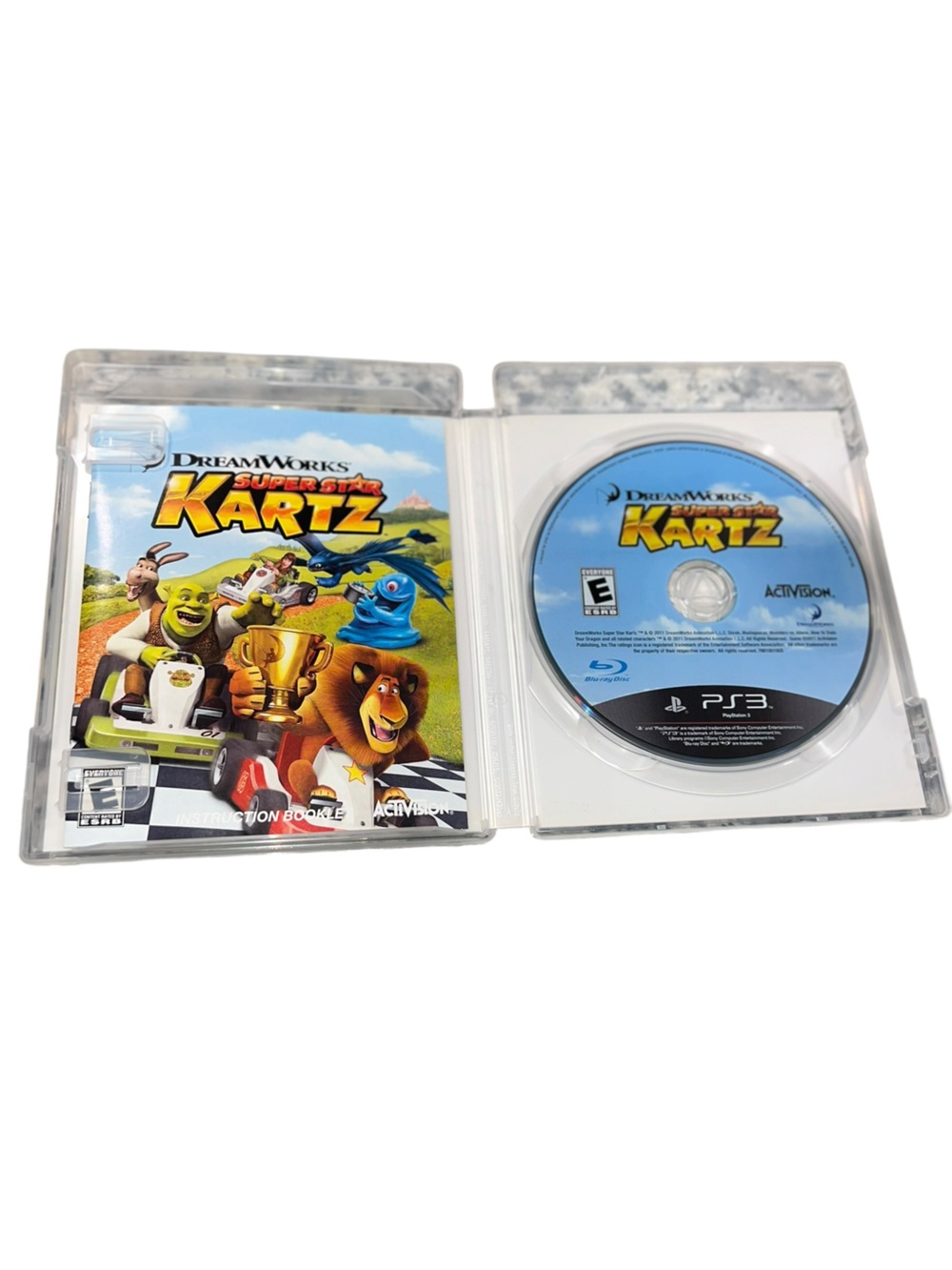 PS3 DreamWorks Super Star Kartz Complete w/ Case & Manual